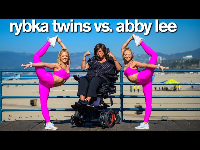 Dance Moms ABBY LEE VS RYBKA TWINS Insane Acro Photo Challenge