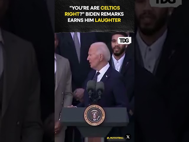 #nba | "You're Celtics, Right?" Biden Shares Light Moment with NBA Champs #trending #viralvideo