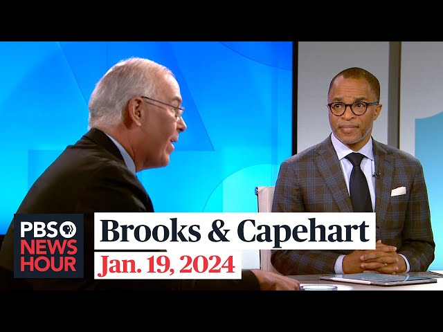 Brooks and Capehart on Trump's endorsement, Biden's differences with Israel's Netanyahu