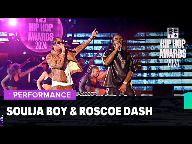 Get "All The Way Turnt Up" With This Soulja Boy & Roscoe Dash Performance!  | Hip Hop Awards '24