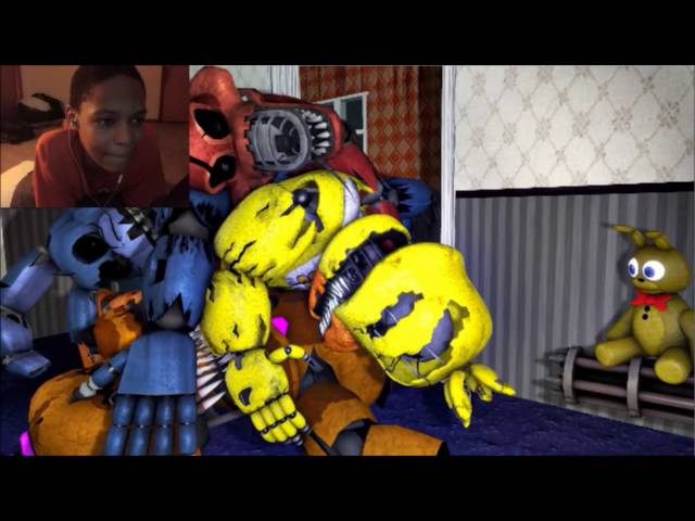 [FNAF SFM] Plushtrap VS Nightmares REACTION | GET OUT OF THE WAY