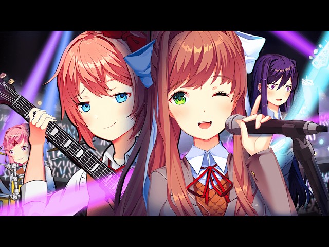 Dokis Start a Band!🎸(DDLC Voiced Animation)