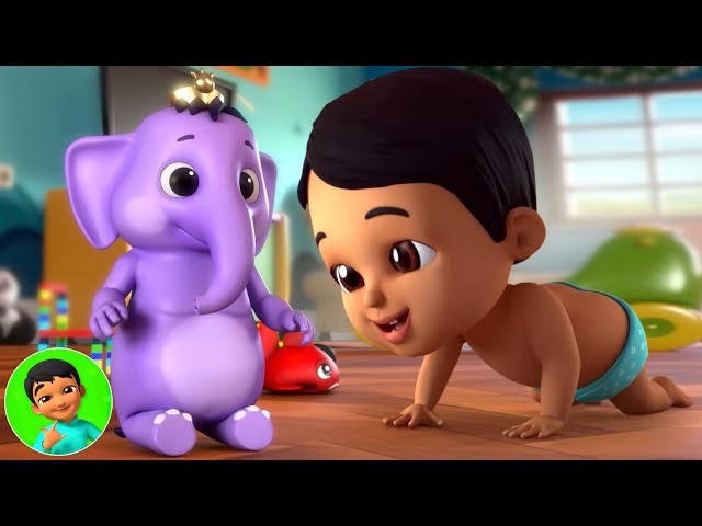 Hathi Raja O Hathi Raja, हाथी राजा, Bandar Mama, Nursery Rhymes in Hindi and Songs for Kids