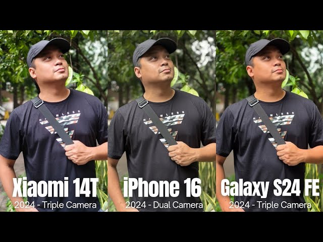 Galaxy S24 FE vs Xiaomi 14T vs iPhone 16 camera comparison! (In-depth review)