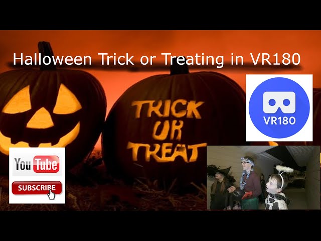 Trick or Treaters in VR180