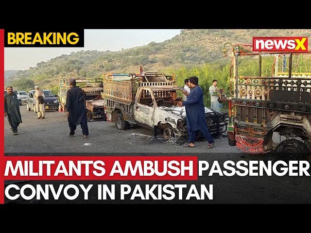 Militants Ambush Passenger Convoy in Pakistan | Killing 50 in Khyber Pakhtunkhwa | NewsX