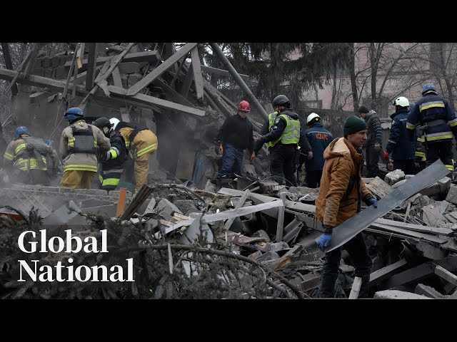 Global National: Dec. 29, 2023 | World condemns Russia for largest aerial attack since Ukraine war