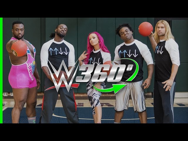 Watch WWE Game Night Dodgeball in 360!