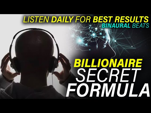 Billionaire Formula [Binaural beats]| Attract Massive Amount of Money Immediately | Abundance