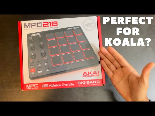 Is the Akai MPD218 the Perfect Controller for Koala Sampler?