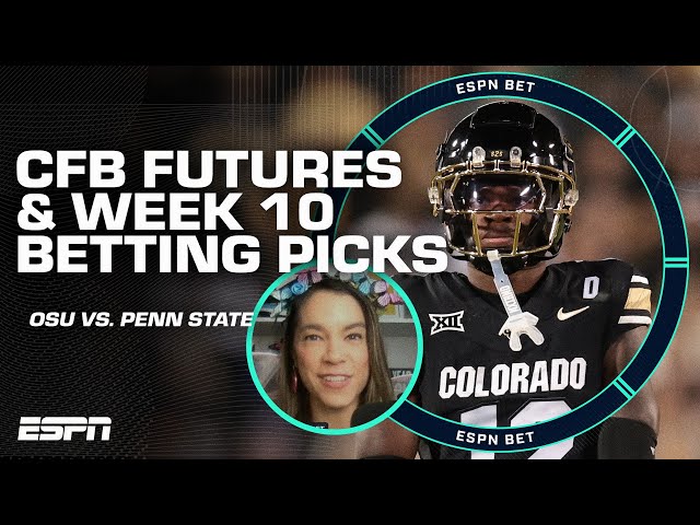 CFB BETS 💰 Travis Hunter for Heisman (+200) & Ohio State vs. Penn State to go UNDER?! | ESPN BET