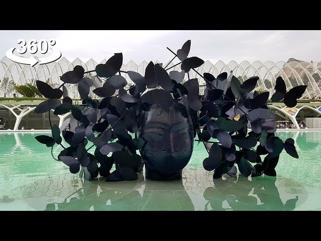 Modern Art, The City of Arts and Sciences architecture, VR 360 video