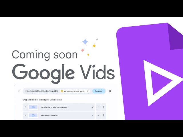 Introducing Google Vids AI