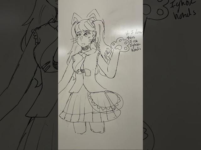 I drew MIKU on a whiteboard