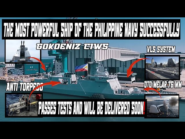 FIRST DELIVERY OF NEW WARSHIP FOR PHILIPPINES NAVY SUCCESSFULLY CONDUCTED TRIALS