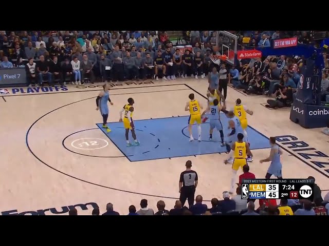 ja morant with the and-1 over lebron james