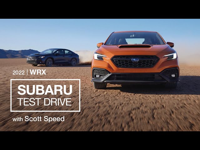 The 2022 Subaru WRX Test Drive with Scott Speed