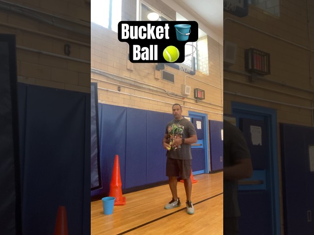 PE Activity “Bucket Ball” #physed #physedgames #peclass