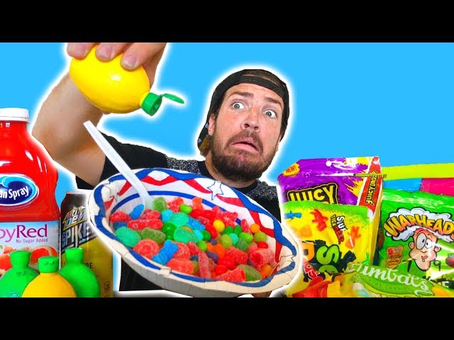 SOUREST CEREAL IN THE WORLD CHALLENGE!!