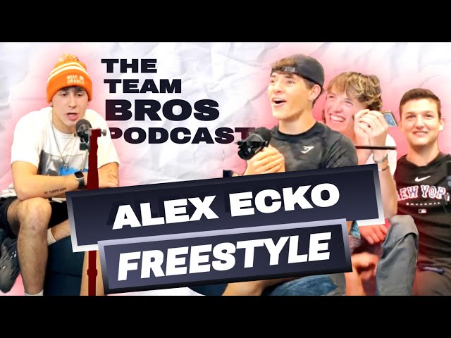 ALEX ECKO FREESTYLES ON THE POD, TALKS HOW TO PERCEIVE PEOPLE IN LIFE AND LIVING TO THE FULLEST!