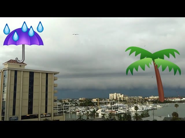 Clearwater Beach Storm Weather Update! Heavy Rains on the way!!