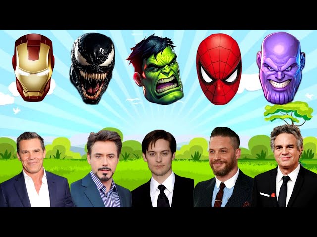 TEBAK GAMBAR TOP SUPERHERO | AVENGERS, MARVEL, SPIDER MAN, IRON MAN, HULK, VENOM, CAPTAIN AMERICA