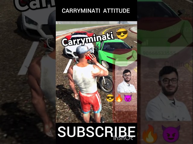 Carryminati 😎 | #shorts #indianbikedriving3d