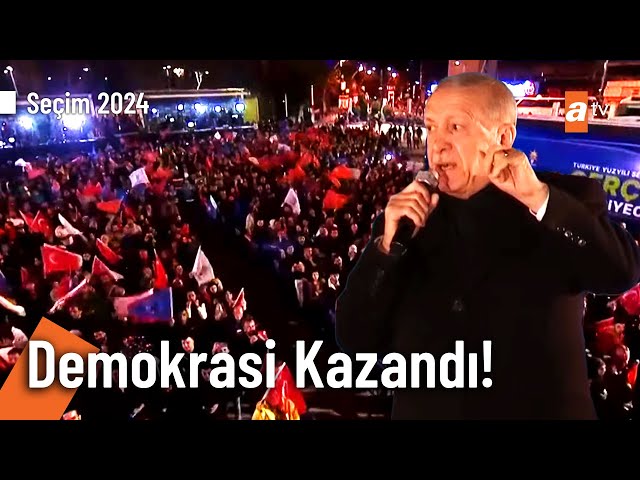 Cumhurbaşkanı Erdoğan halka hitap etti: "Kazanan 85 Milyonun tamamıdır!" - Seçim Özel 31 Mart 2024