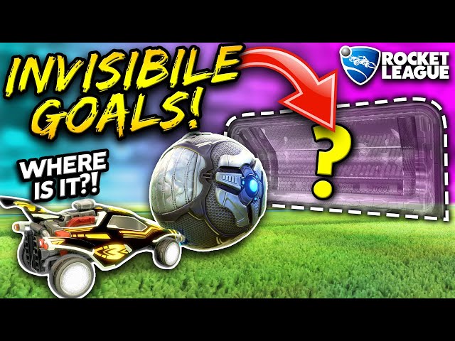 Rocket League, but you have to FIND THE GOAL