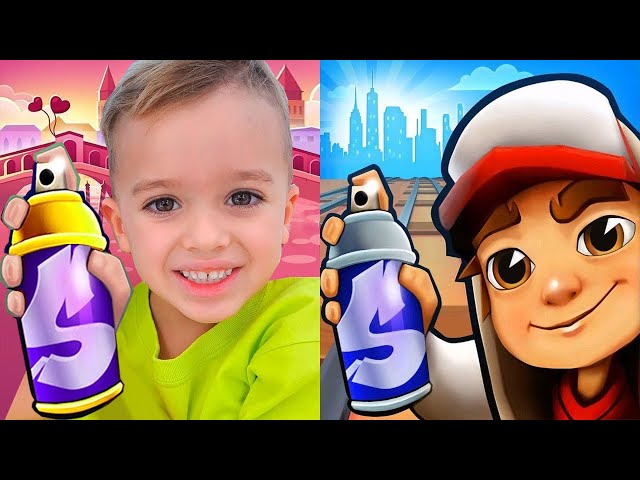 Subway Surfers Seattle 2020 KING vs Vlad and Niki Subway Run Gameplay HD