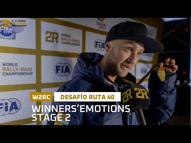 Winners' Emotions - Stage 2 - Desafío Ruta 40 - #W2RC