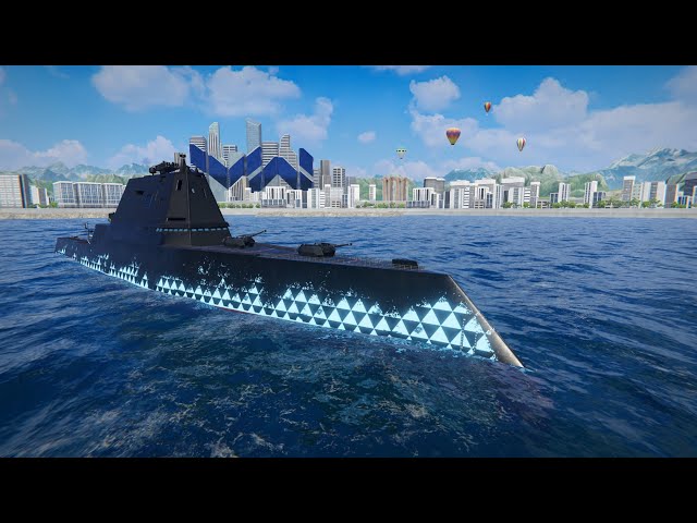 Playing the most hated ship 🤷‍♀️|| PC Version || USS Zumwalt (DDG-1000)