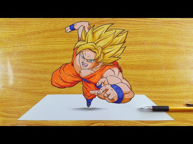 Drawing Goku Super Saiyan