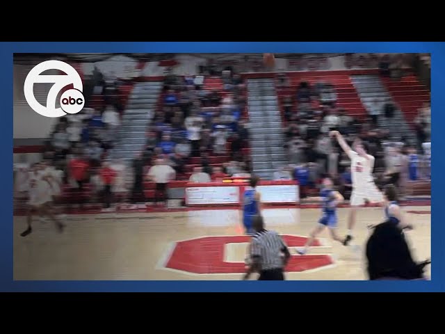 Watch this incredible half-court, game-winning shot