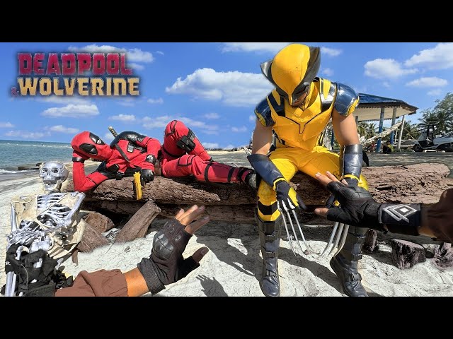 DEADPOOL & WOLVERINE Parkour in real life!