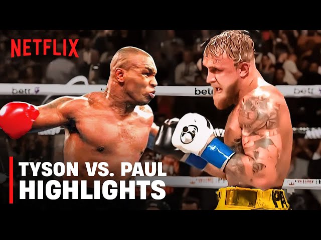 Mike Tyson VS. Jake Paul FULL FIGHT HIGHLIGHTS! Netflix KNOCKOUT! November 15th, 2024