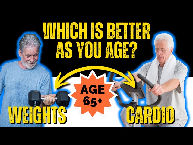 Senior Fitness: STRENGTH or CARDIO? The Best Exercise For Seniors as You Age?