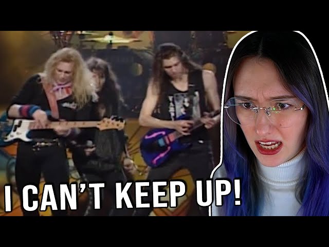 Mr. Big - Billy Sheehan Bass Solo / Addicted To That Rush I Singer Reacts I