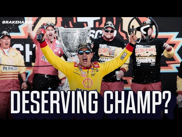 Joey Logano Wins NASCAR Cup Championship, Deserving? | Was Phoenix A Good Race? | Pace Car Crash