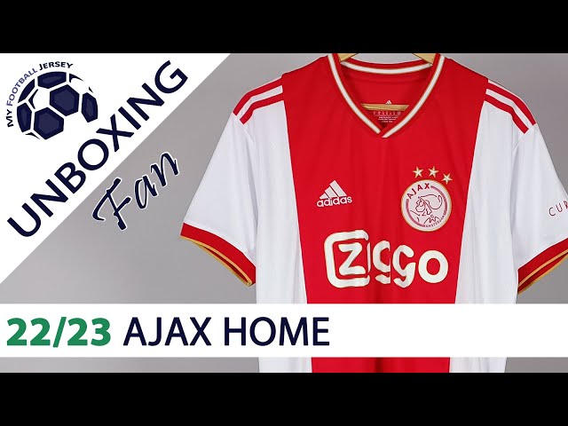 Ajax Home Jersey 22/23 (Kitgg1) Fan Version Unboxing Review