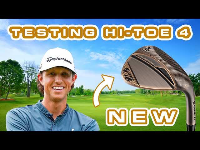 Grant Horvat and Trottie Golf Test The All-New Hi-Toe 4 Wedge For The First Time | TaylorMade Golf