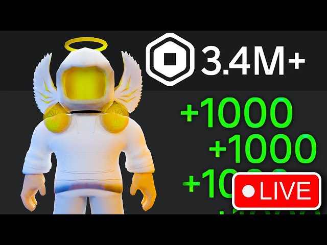 Free Robux Live 🔴 0 Views Everyone Live! (FREE ROBUX GIVEAWAY)