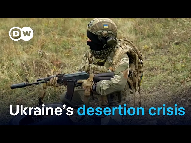 Can Ukraine stop the flood of soldiers deserting the frontlines? | DW News