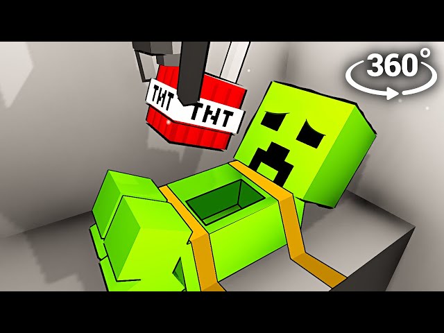 360° CREEPER ORIGIN STORY! VR