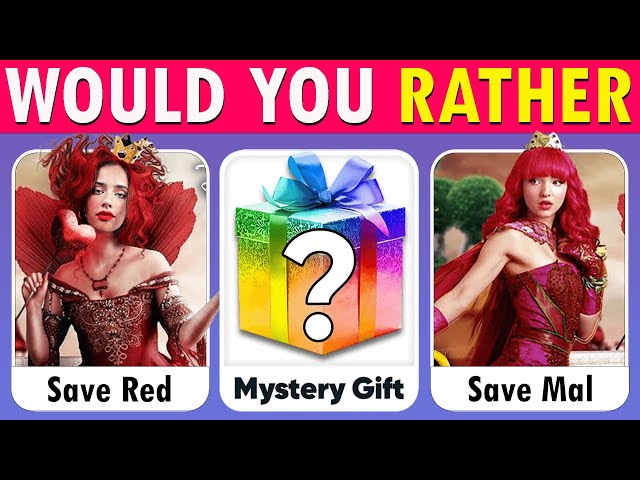 Would You Rather...? DESCENDANTS Or MYSTERY Gift Edition 🎁❓ Look Quiz