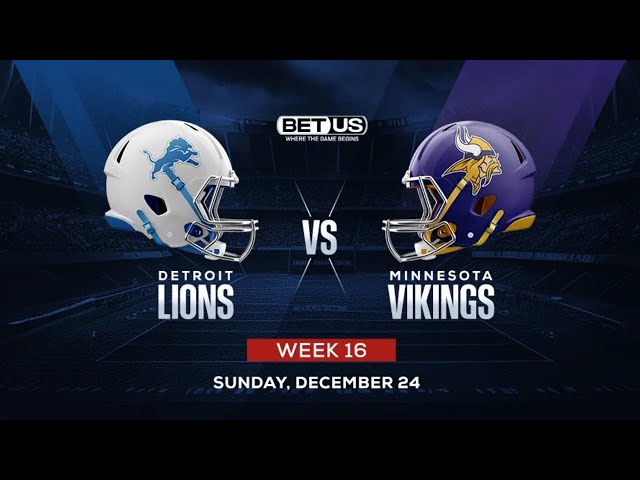 Detroit Lions VS Minnesota Vikings NFL Hype Video