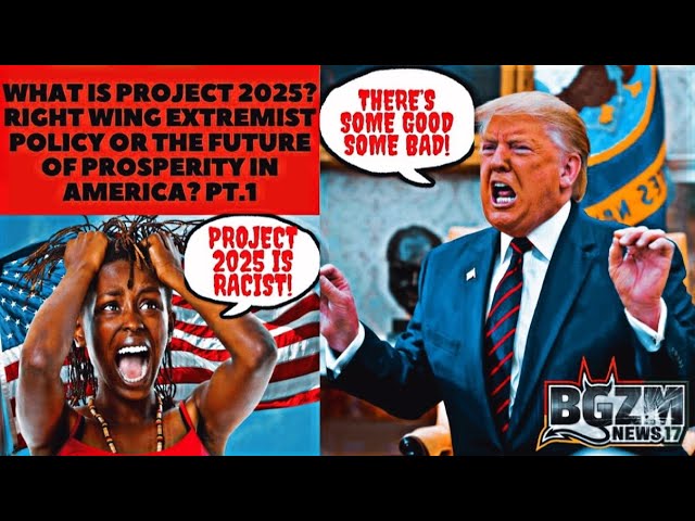 What is Project 2025? Right Wing Extremist Policy or The Future of Prosperity in America? Pt.1