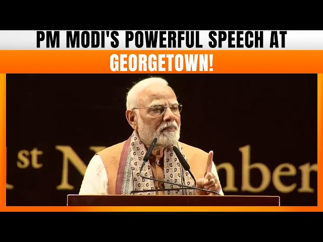 PM Modi At Georgetown: Community Prime Event Highlights | News9