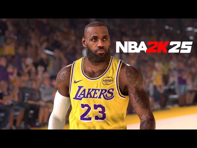 NBA 2K25 | LEBRON JAMES | SUNS vs LAKERS | CONCEPT GAMEPLAY | K4RL