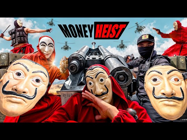 PARKOUR VS MONEY HEIST! 6 Can't ESCAPE and SURVIVE from the POLICE (BELLA CIAO REMIX) | Epic POV v2